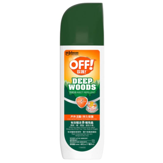 OFF! 歐護 Deep Woods 深林防蚊液 177ml (含25% DEET) - 持久保護