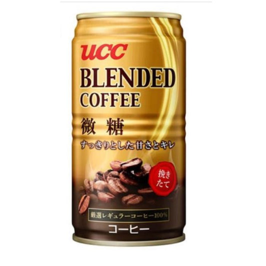UCC BLENDED 招牌微糖咖啡 (185g x 30罐) - 微糖不膩 / 健康提神