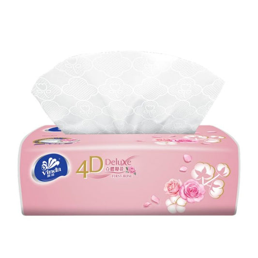 【限量版】維達 Vinda 4D Deluxe 抽取式面紙 (Snoopy 史諾比) - 3層加厚 6包裝
