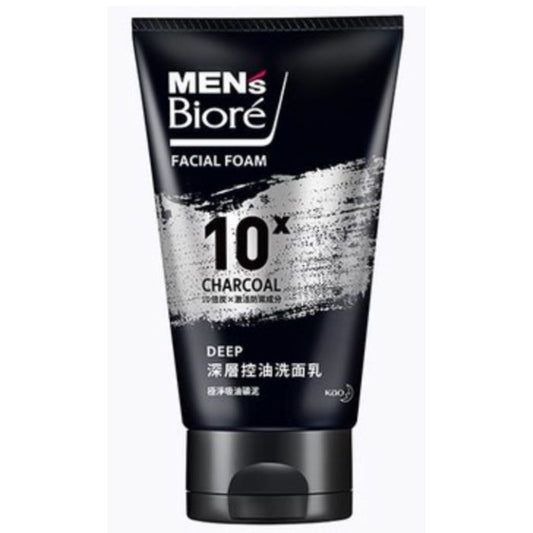 Biore 碧柔男士10x 抗黑头粉刺(黄字) 洗面乳100g