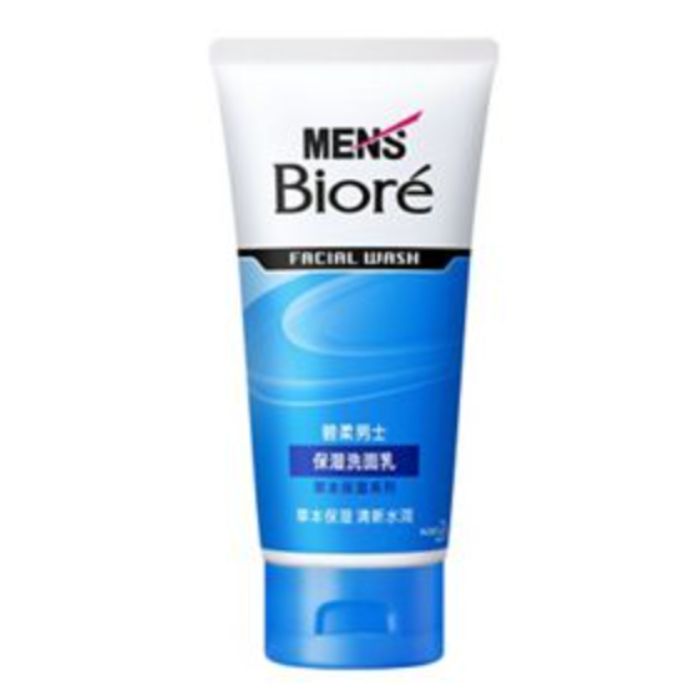 Biore 碧柔 男士 10x 保濕控油 (淺藍字) 洗面乳 100g