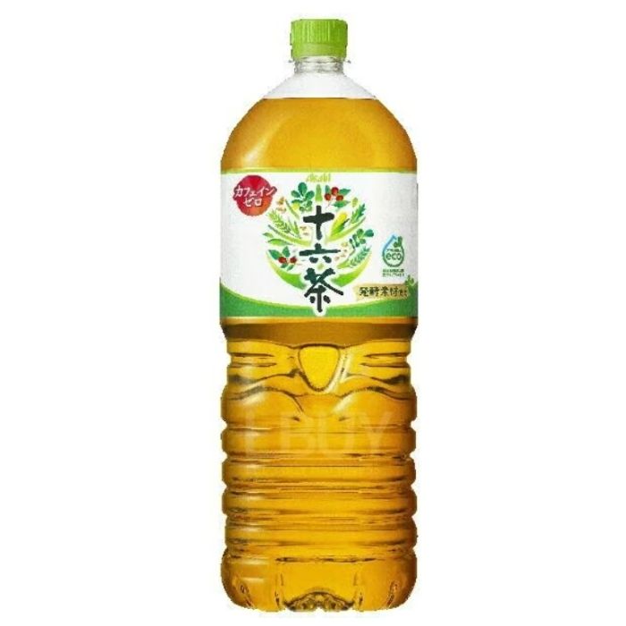 朝日 Asahi 十六茶 2000ml (大瓶裝) - 無咖啡因健康飲品 / 全員適用