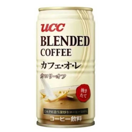UCC BLENDED 法式牛奶咖啡 (185g x 30罐) - 奶香滑順 / 溫潤口感