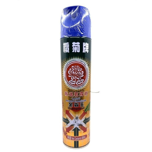 【金霸全效】欖菊環保金霸王殺蟲劑 (600ml) - 頂級配方/全方位環境防護
