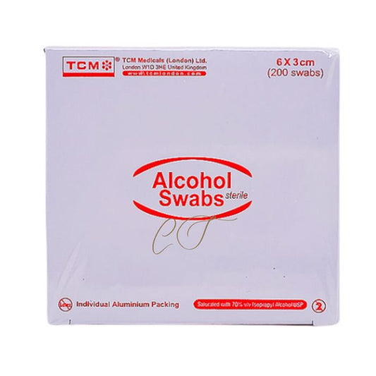 TCM 70% 酒精消毒棉片 200片裝 - 專業醫療級/辦公室採購推薦