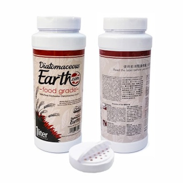 Diatomaceous Earth 食品級矽藻土 (1公升裝) 天然滅蟲除蝨 辦公室倉庫物管 藥行正品